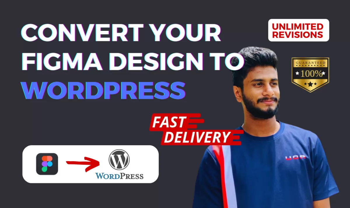 create WordPress websites for your UI design