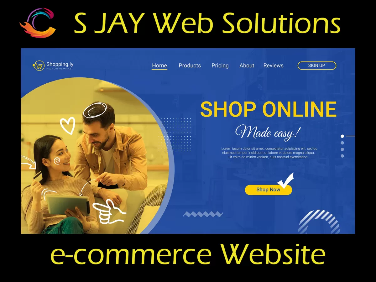 Design E-Commerce Website With User Friendly Pages