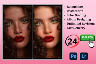 do photo restoration, high end photo retouching and editing