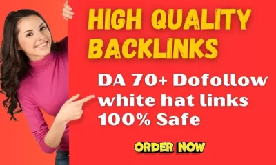 build white hat high quality contextual dofollow seo backlinks