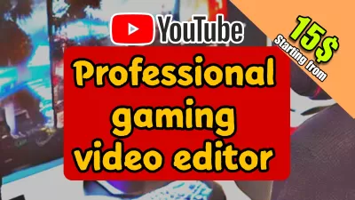 be your professional gaming video editor